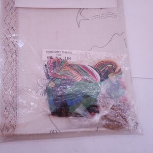 Rare Vintage pre 1965 Semco Embroidery Kit Complete "Australiana" #184